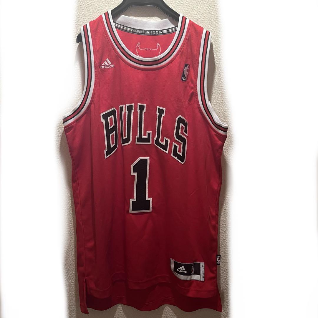 シカゴ・ブルズ　ユニフォーム　Mサイズ　adidas デリック・ローズ　NBA 5,462円