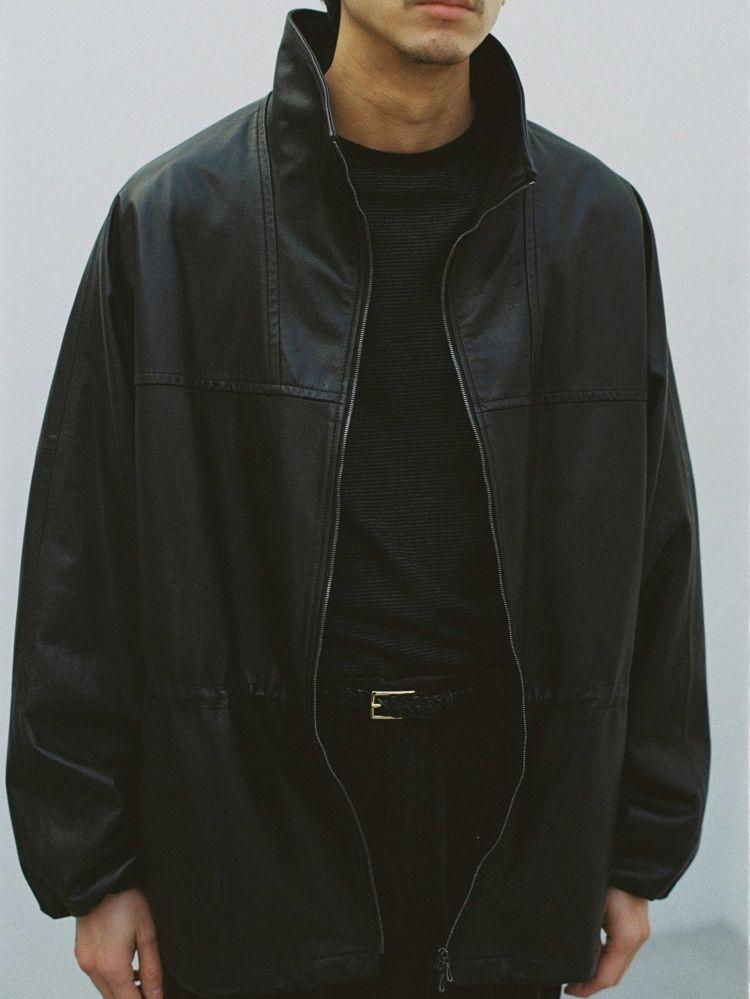 値下げ【新品/S/即発送】GOAT LEATHER TECH BLOUSON