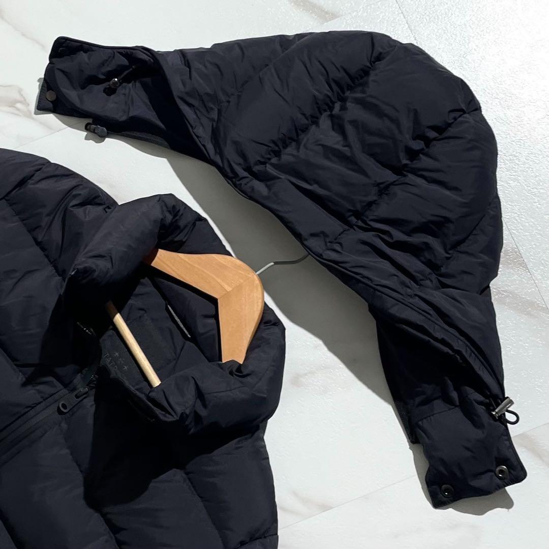 未使用級 タトラス ボルボレ ブラック M ダウンジャケット ナイロン 02