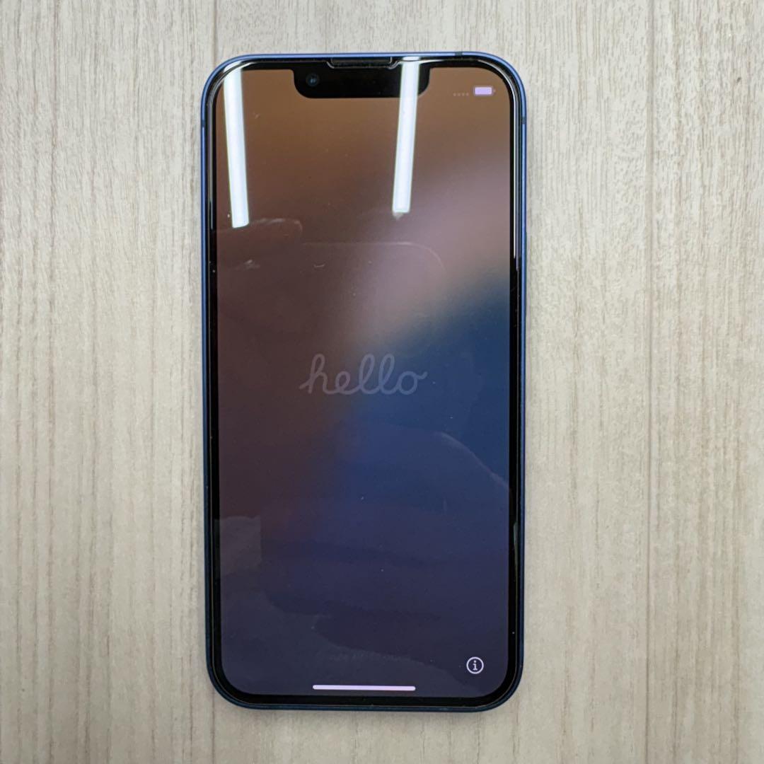 iPhone 13 mini 本体 128G ブルー simフリー オマケ付き
