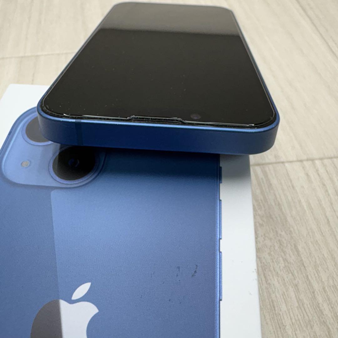 iPhone 13 mini 本体 128G ブルー simフリー オマケ付き