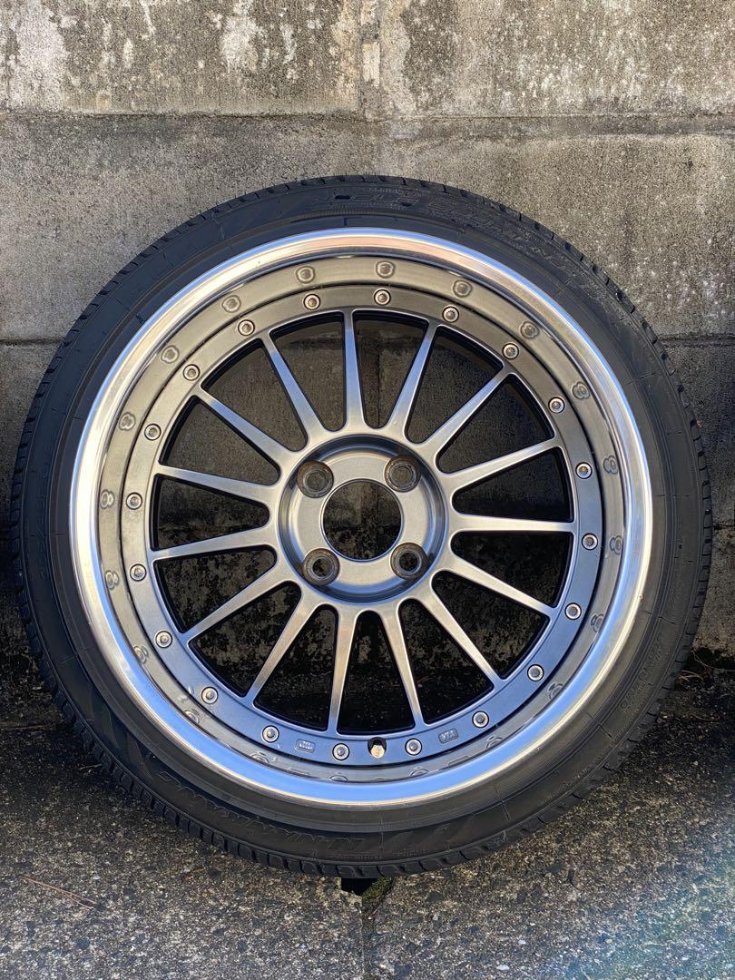 SSR TF1R 16インチ9.5J+32 ホイール4本set