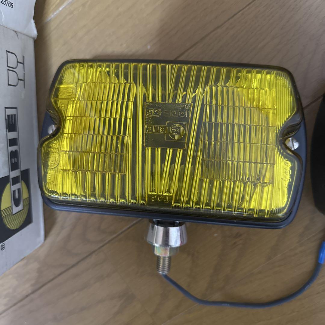 当時物‼️新品未使用品シビエ　CIBIE ⭐️フォグランプ　フォグ　ロケットカウル