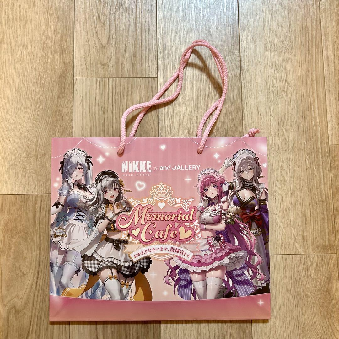 勝利の女神：NIKKE and GALLERY カフェ ショッパー 5枚セット