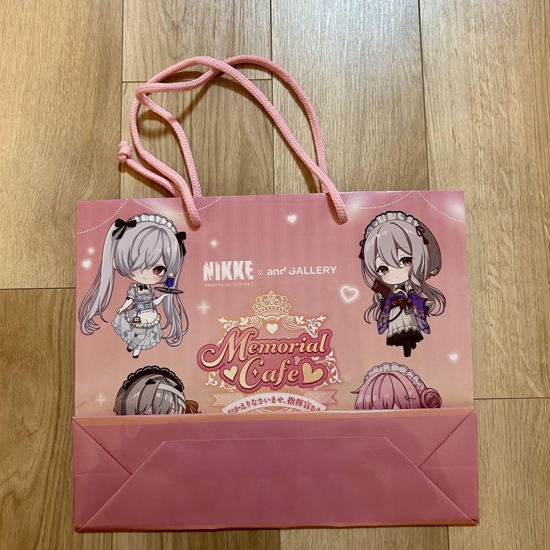 勝利の女神：NIKKE and GALLERY カフェ ショッパー 5枚セット