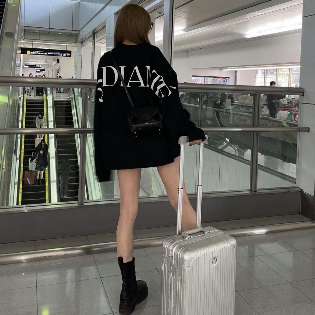 DIANTE バックメッセージロングスリーブTシャツの通販 by ちび's