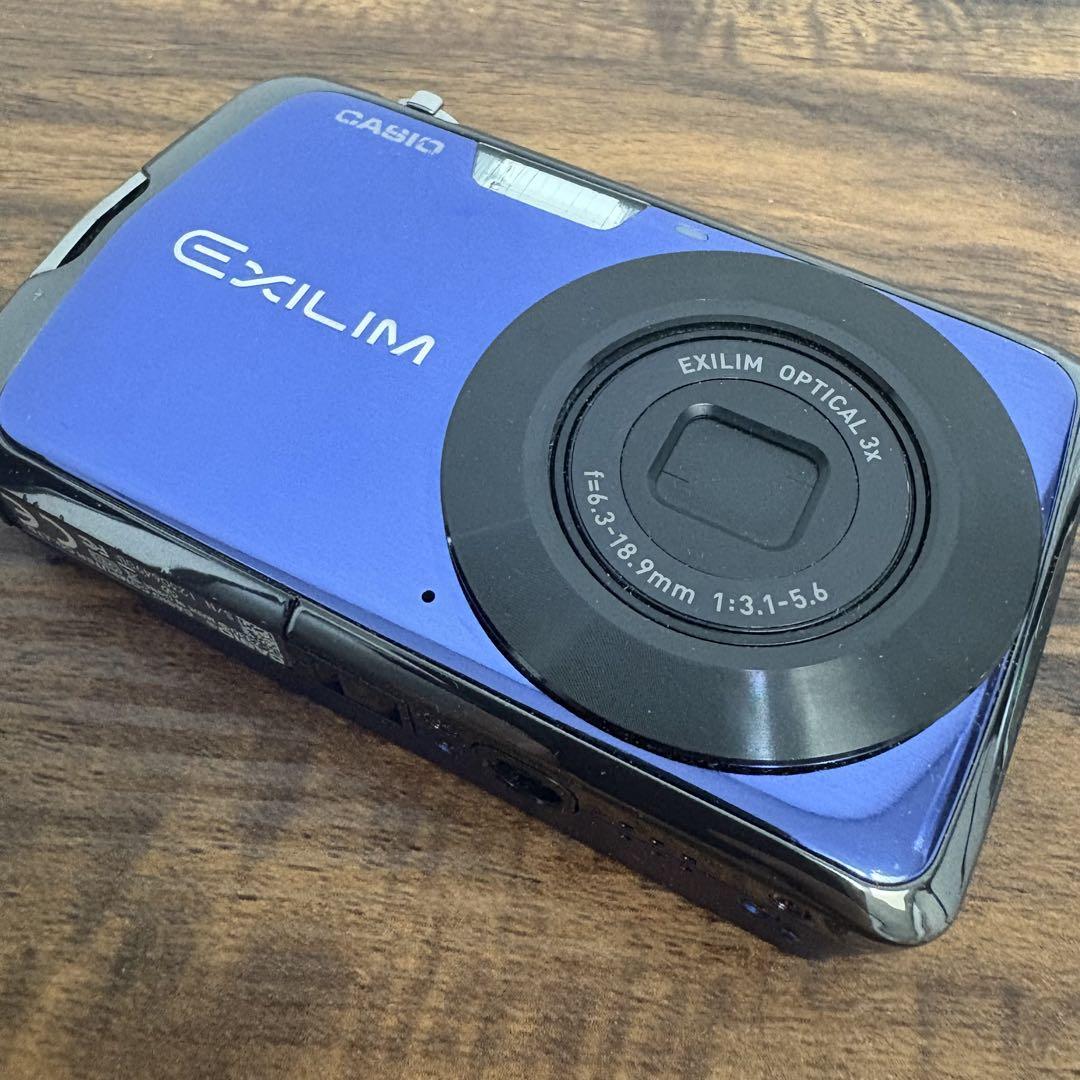 CASIO EXILIM EX-Z330 コンパクトデジタルカメラ 青 EX-Z330 - デジタルカメラ - CASIO