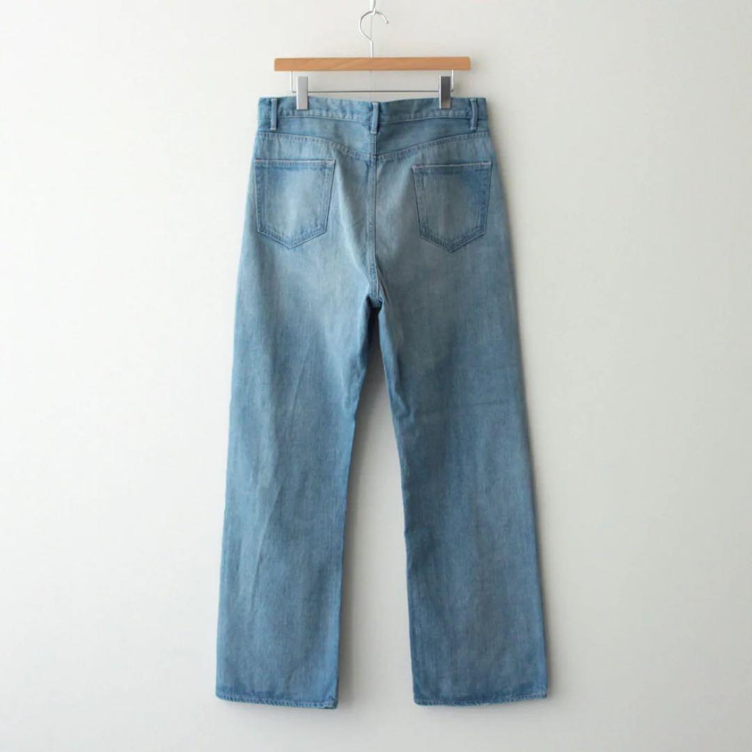 パンツ SELVEDGE FADED LIGHT DENIM PANTS 4