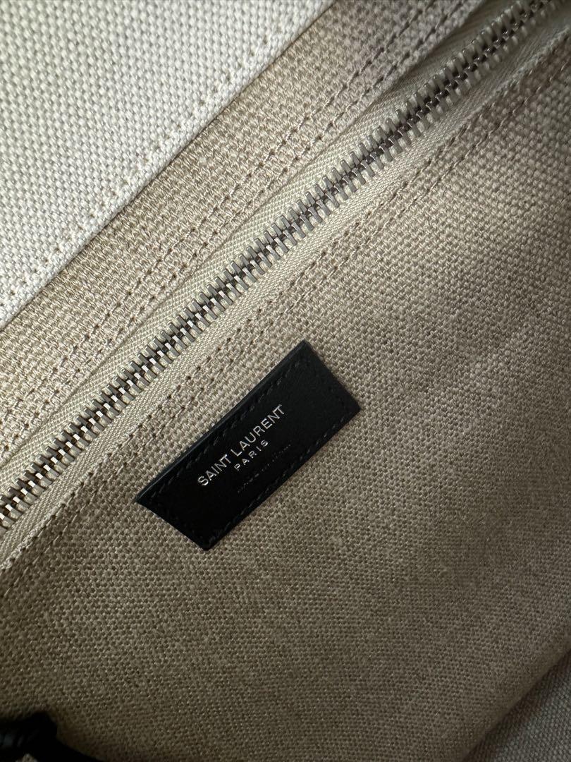 SAINT LAURENT リヴ ゴーシュ トートバッグ （キャンバス）