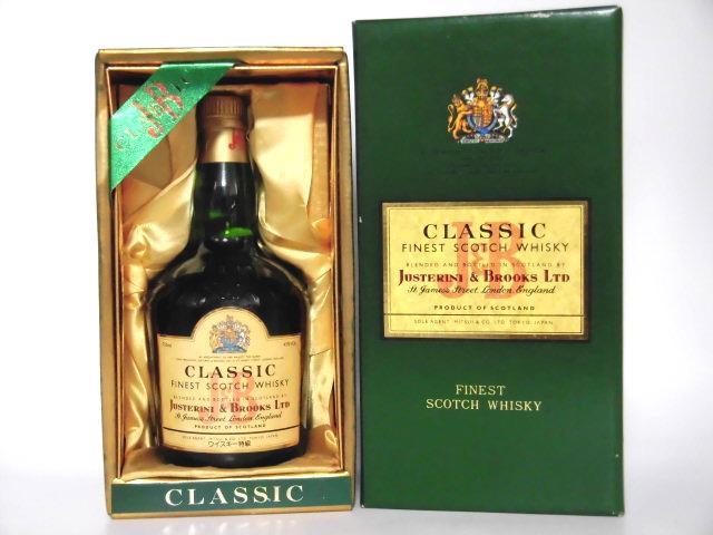 【L2】J&B クラシック 特級 80年代 正規品 箱付 750ml