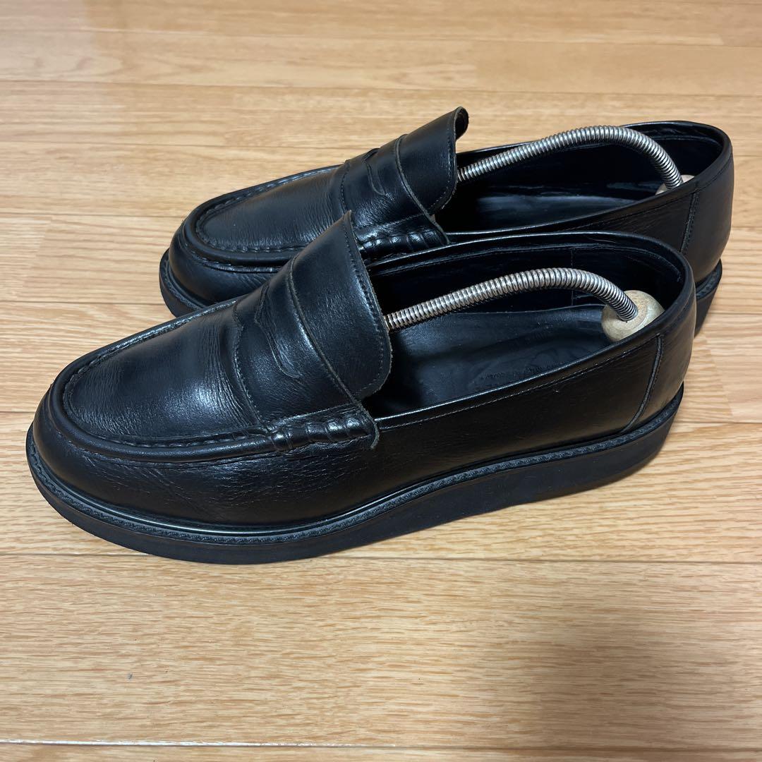 【希少】三陽山長 YAMACHO MADE ローファー 黒 8.5