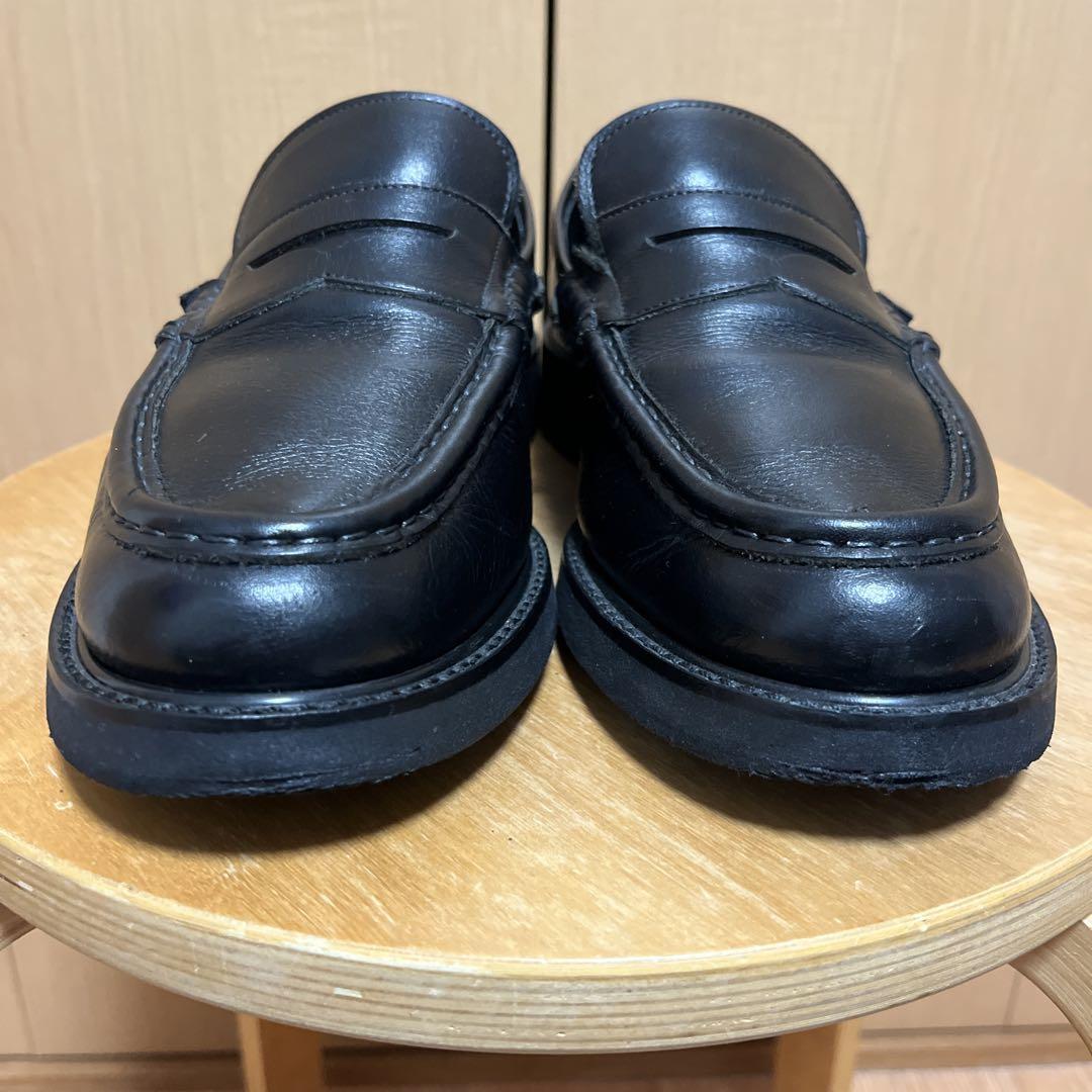 【希少】三陽山長 YAMACHO MADE ローファー 黒 8.5