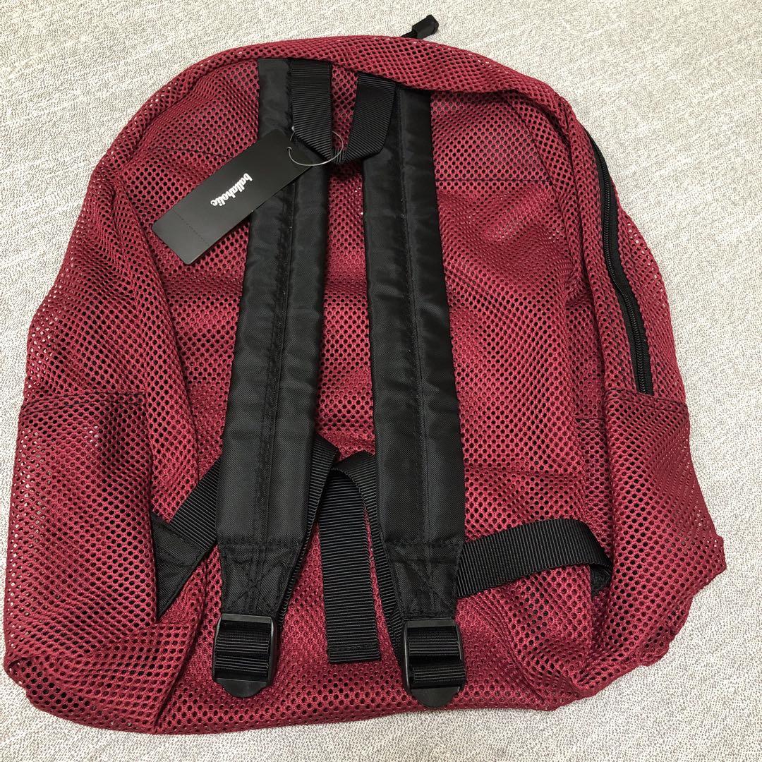 リクハル！新品ボーラホリックメッシュリュック★エンジ