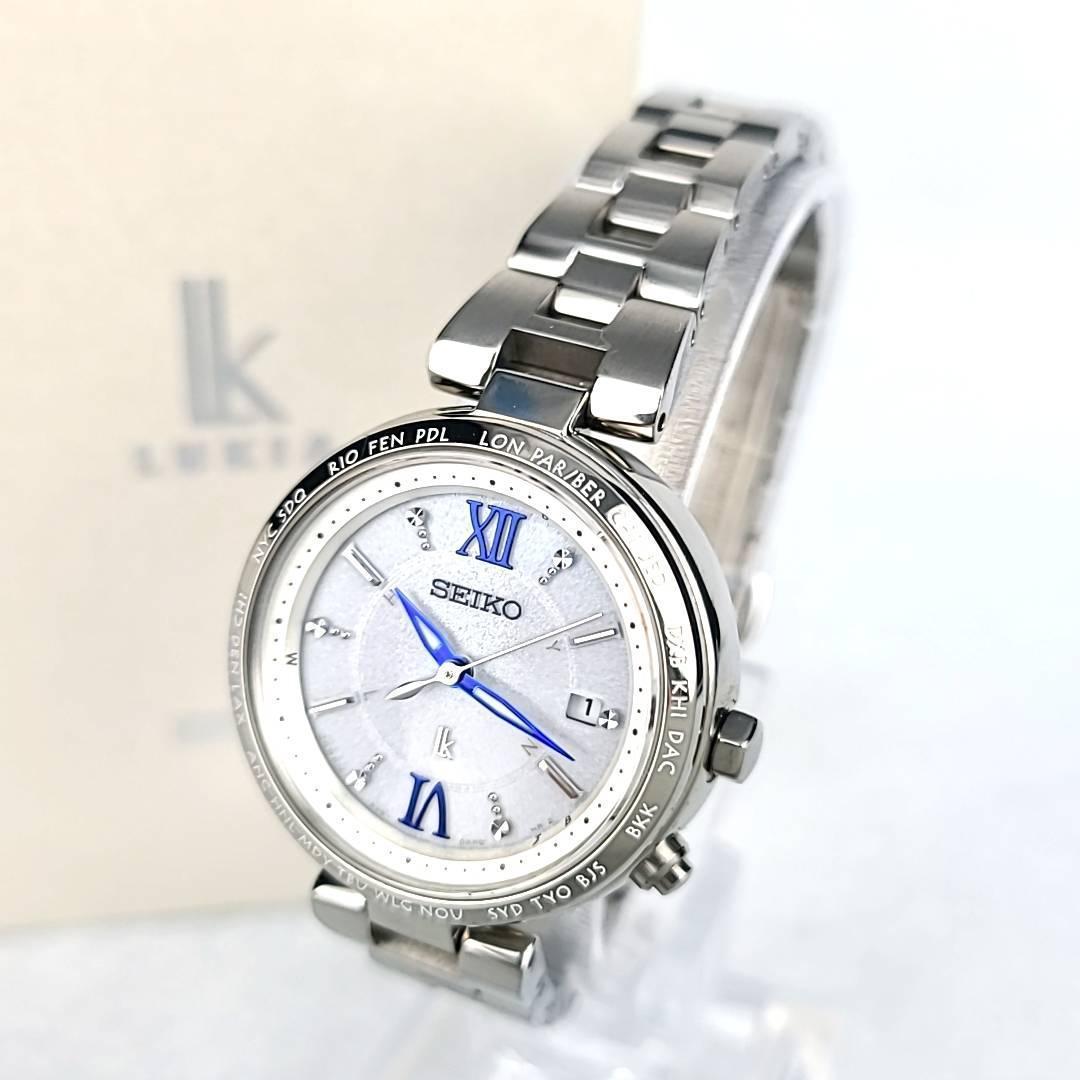 ●ほぼ新品△セイコー ルキア ラウンド ローマン ラッキーパスポート