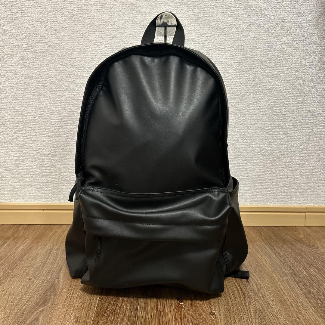 無印良品 植物由来の原料を使った リュックサック 黒 バックパック ブラック