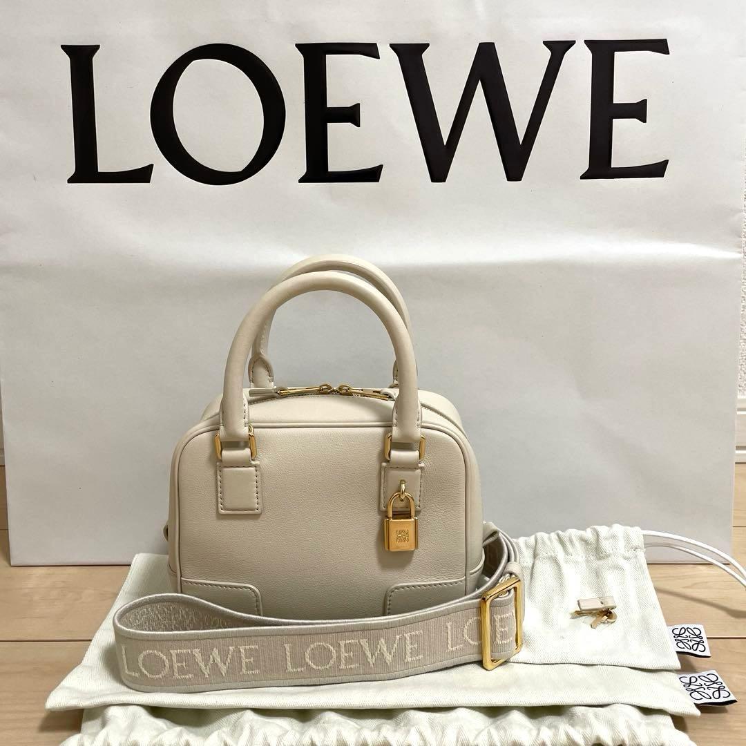 ロエベ アマソナ 16 スクエアバッグ 2way ハンドバッグLOEWE