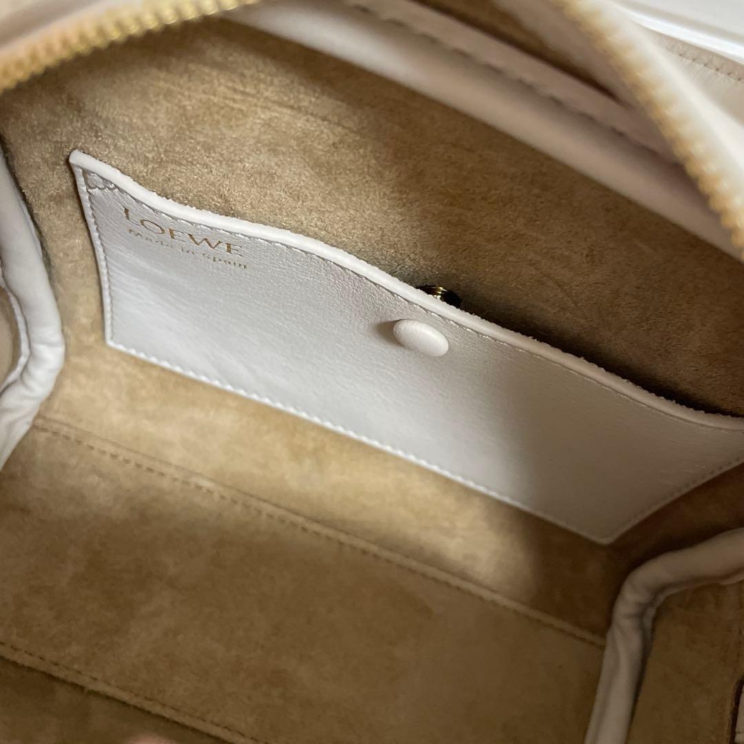 美品★ロエベ アマソナ 16 スクエアバッグ　2way ハンドバッグ