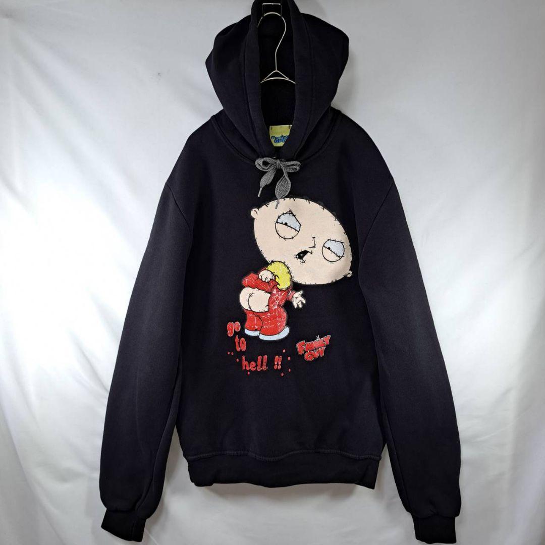 【美品】FAMILY GUY　ファミリーガイ　キャラクターパーカー　アメリカ