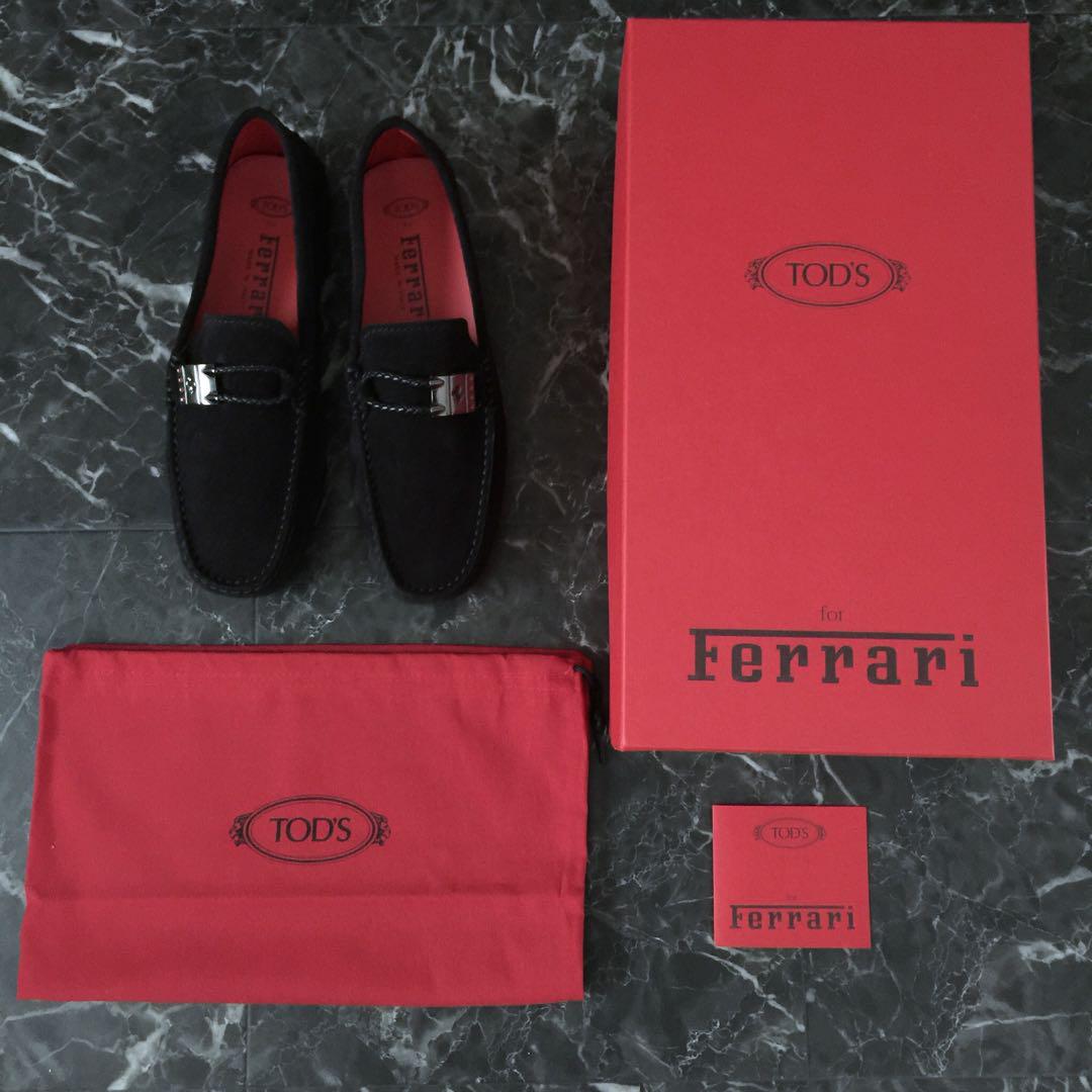 【新品】TOD'S トッズ フェラーリ スエード ローファー モカシン