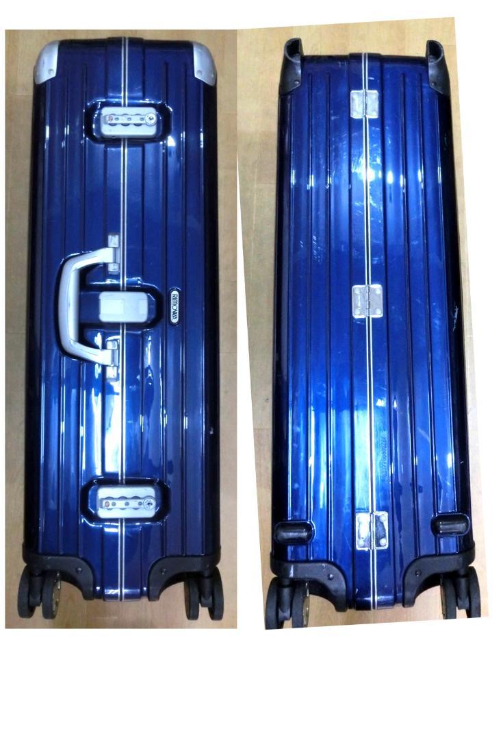 リモワ　RIMOWA LINBO 4輪 大容量104L ミッドナイトブルー