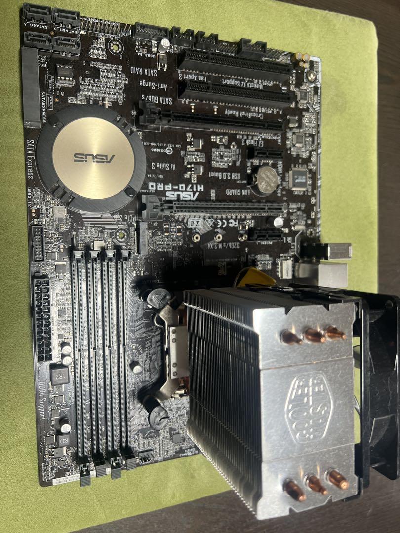ASUS H170-PRO マザーボード - メルカリ