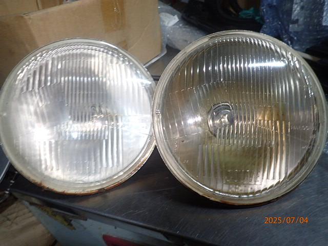 ゾルベ ZOLVE 丸目 丸型2灯 ヘッドライト左右 旧車 IPF IH095