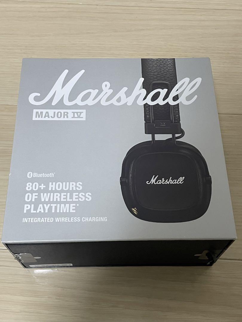 【国内正規品】Marshall Major IV ワイヤレスヘッドフォン 黒