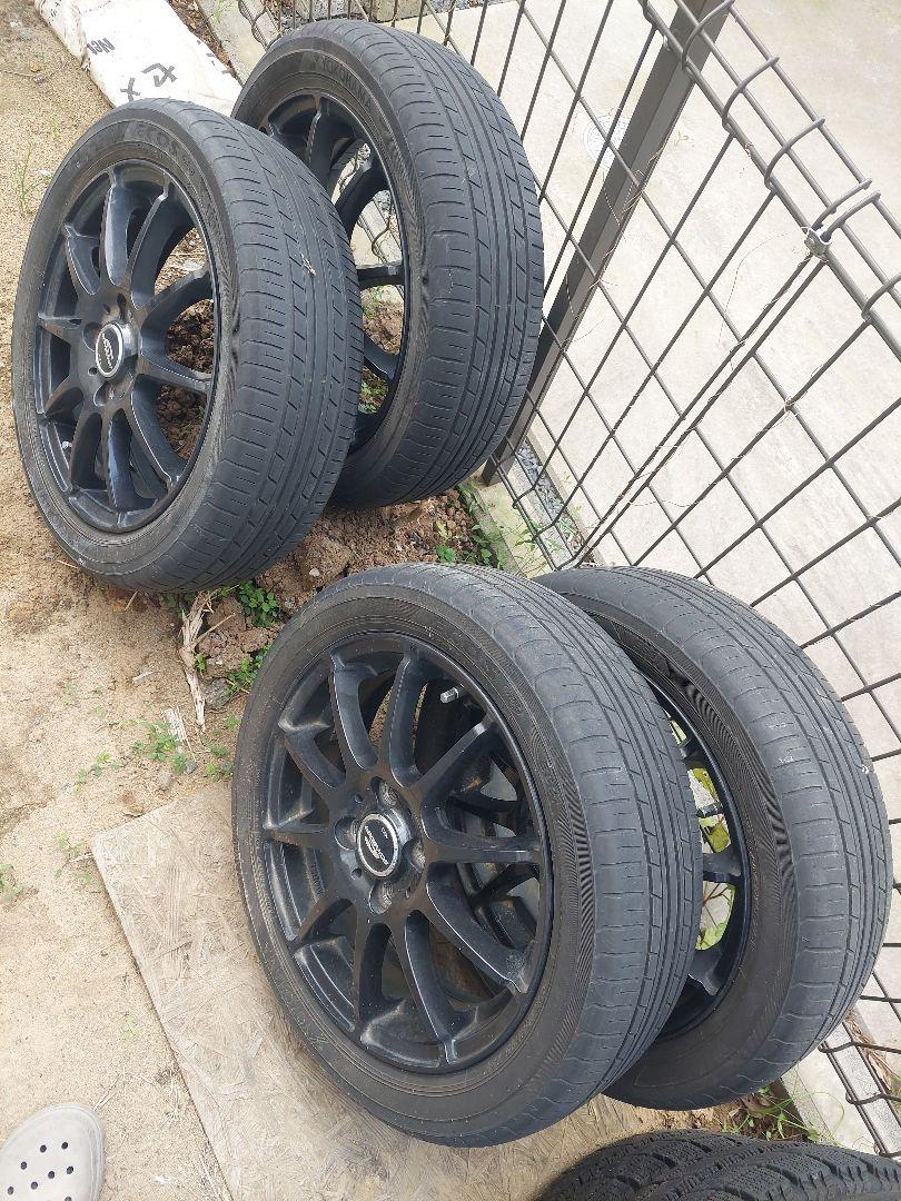 15インチ 165/55R15 夏タイヤ ホイールセット