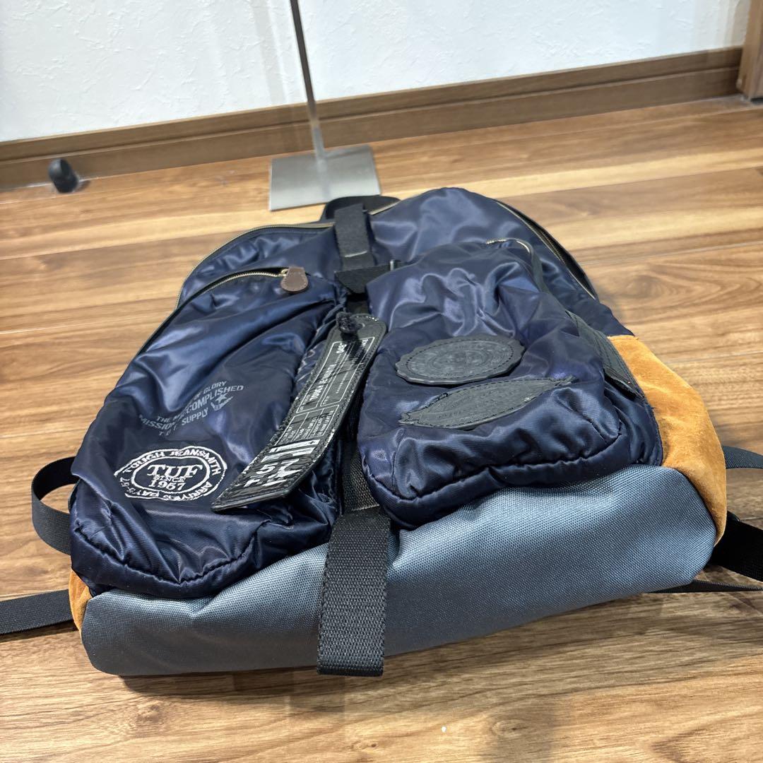 ナイロン×レザー 大容量
