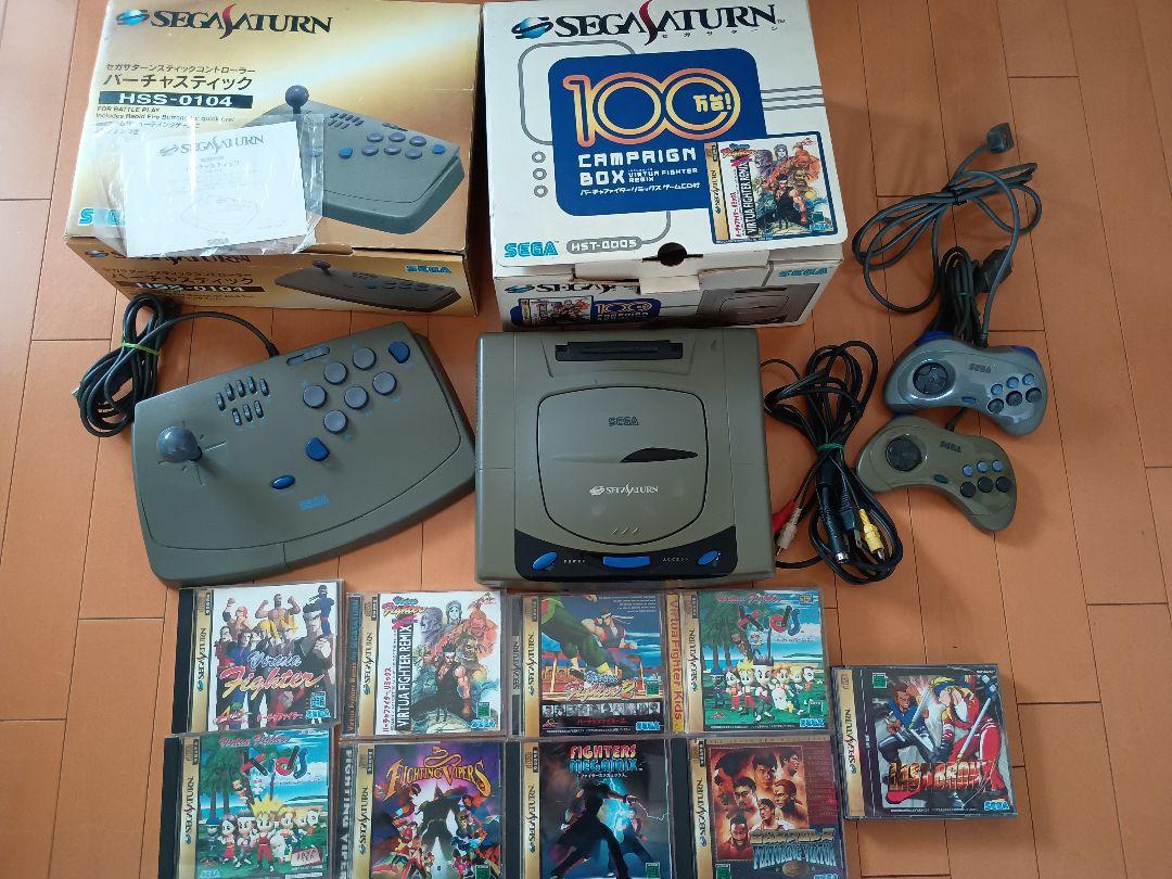 セガサターン100万台 本体 + バーチャセット