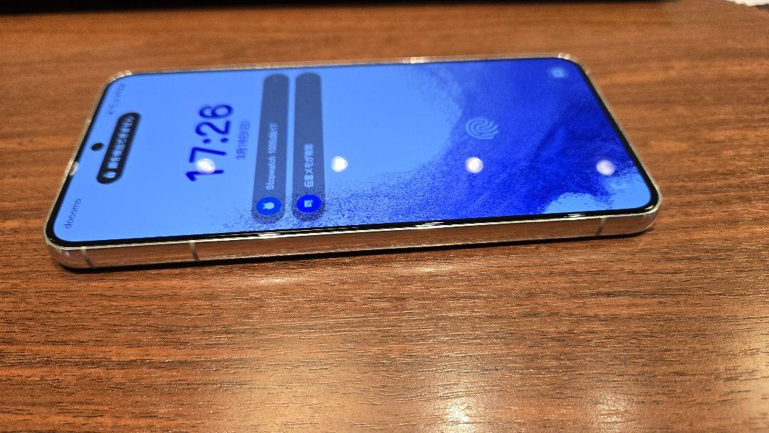 GalaxyS22 UQモバイル版　ホワイト