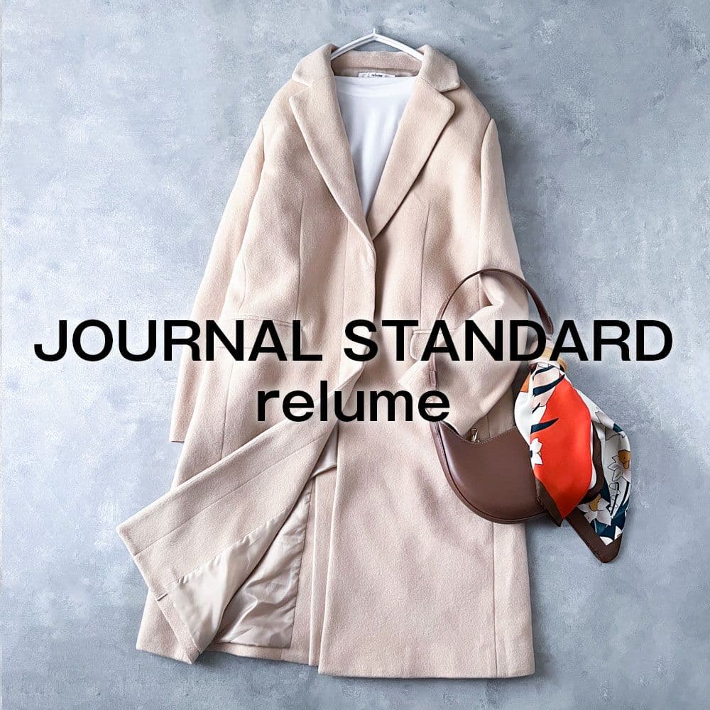 ジャーナル レリューム イタリア製ウール コート チェスター A6M JOURNAL STANDARD relume