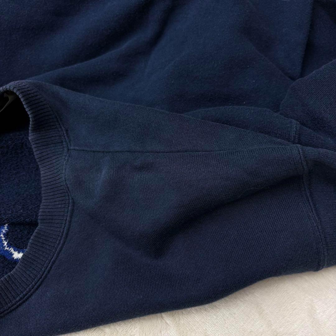 【美品】Polo Club ネイビー スウェット トレーナー 刺繍ロゴ Mサイズ 【美品】Polo Club ネイビー スウェット トレーナー 刺繍ロゴ Mサイズ