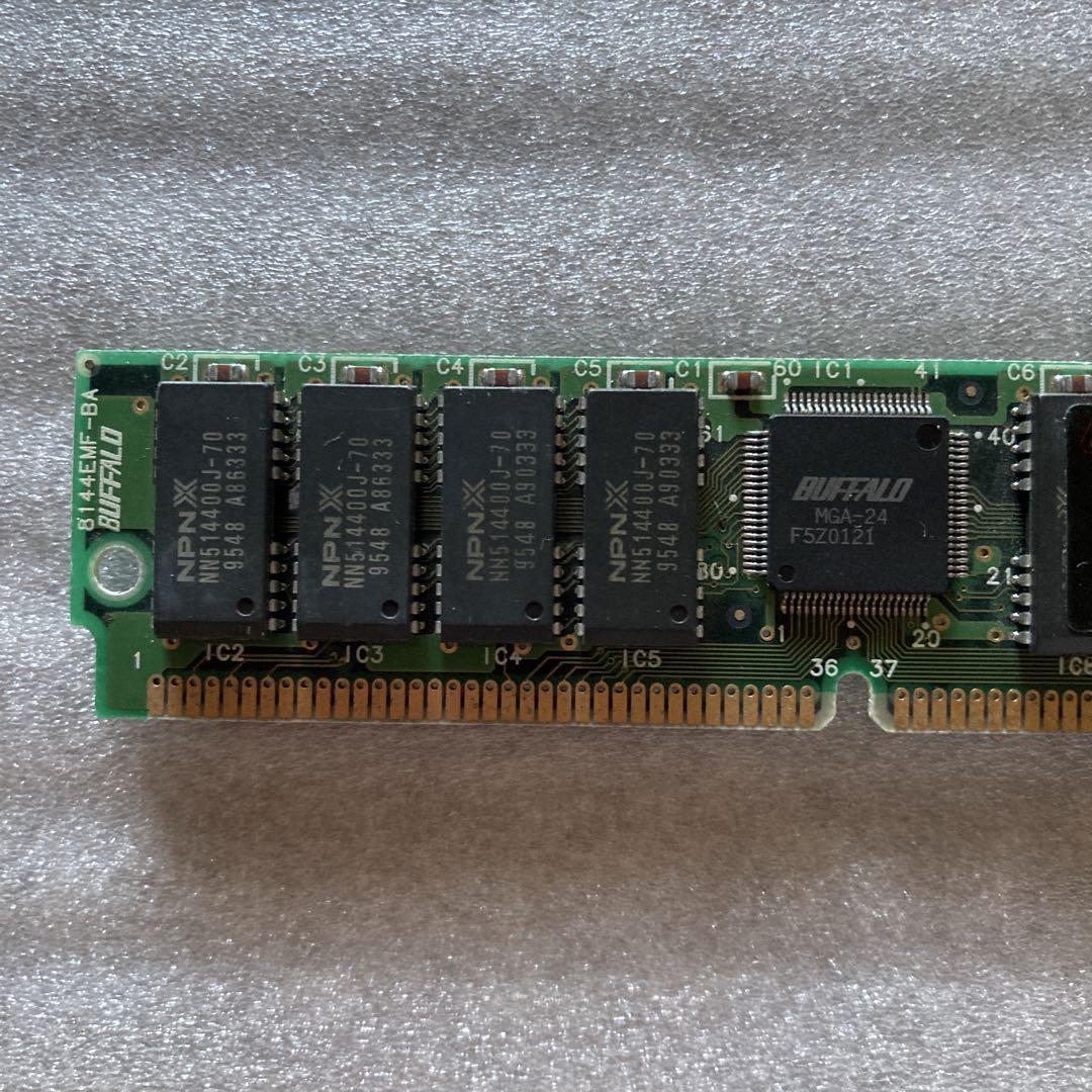 ジャンク BUFFALO VMB-P8M SIMM メモリ 8MB - メルカリ