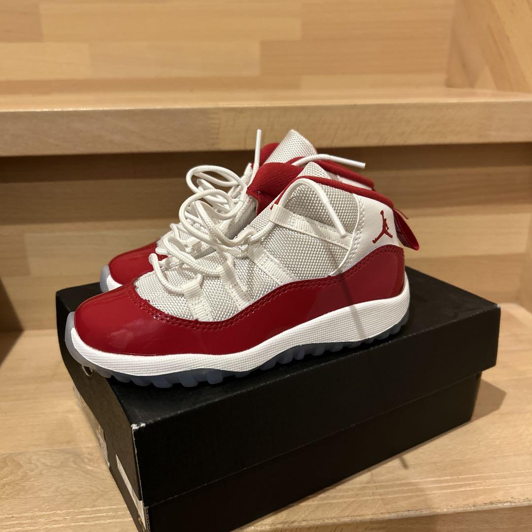 NIKE Jordan 11 RETRO (TD) 赤白 10C
