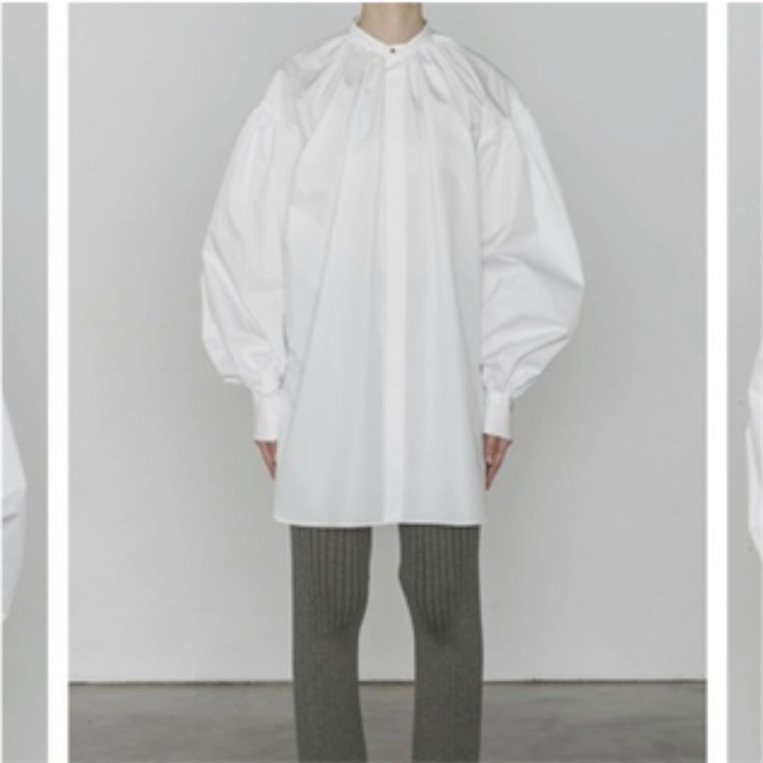 HYKE T C GATHERED SHIRT QvgKj-m23896130469 ハイク 再入荷低価