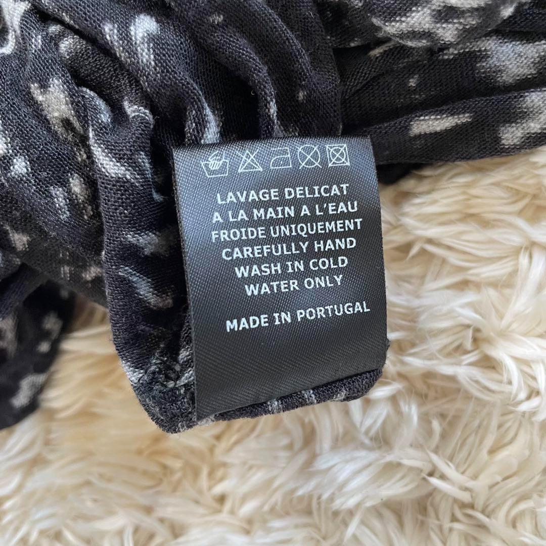 ISABEL MARANT ETOILE ノースリーブ ワンピース 総柄 変形