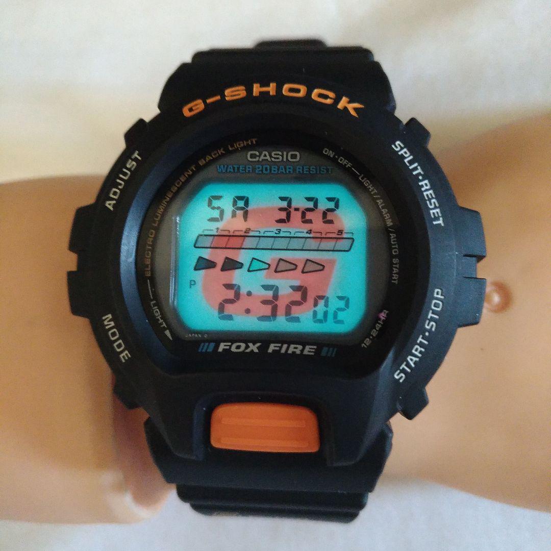 CASIO。G-SHOCK。ジーショック。DW-6600B。FOXFIRE。