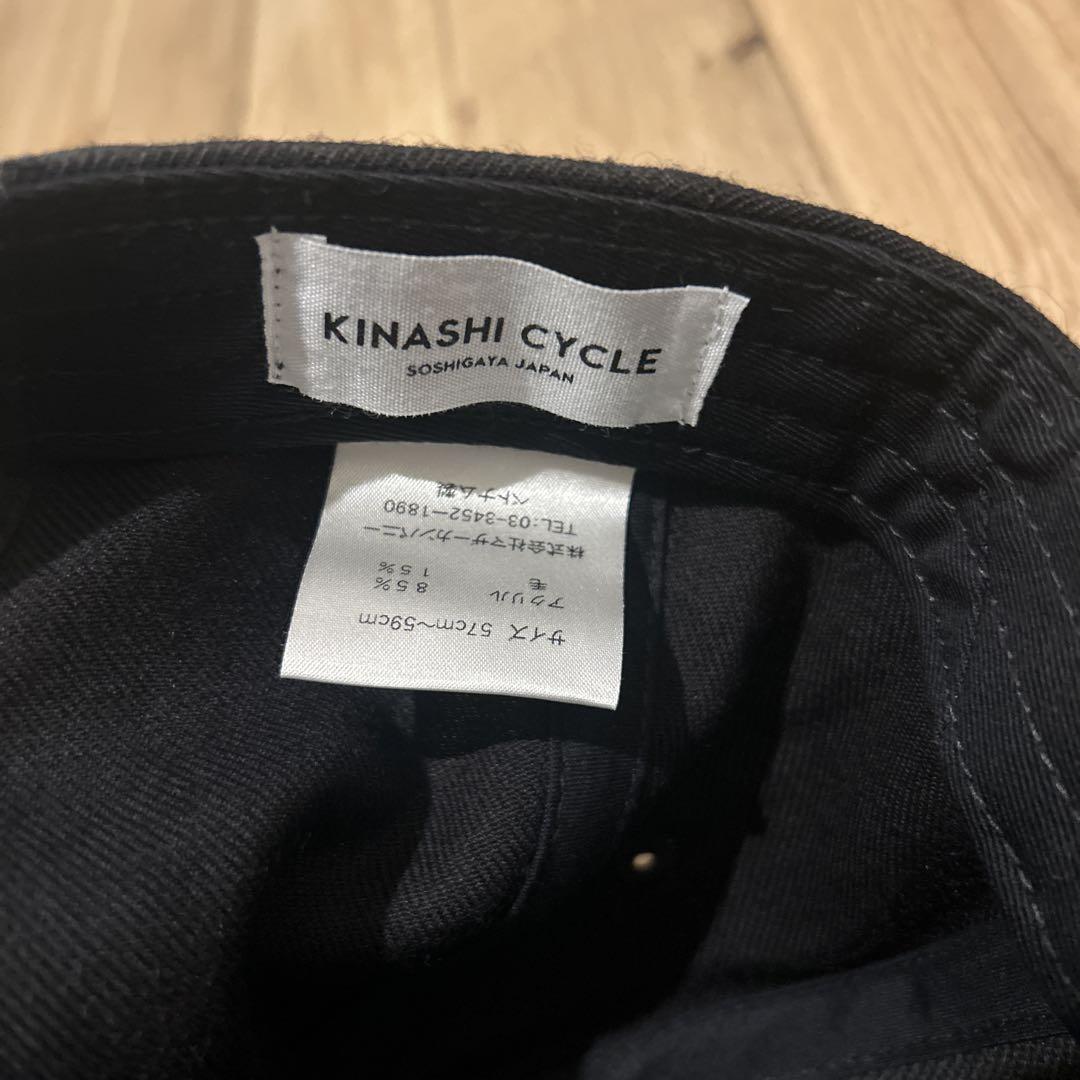 非売品　木梨サイクル　キクロン　コラボ　ロゴ キャップ 黒　新品未使用