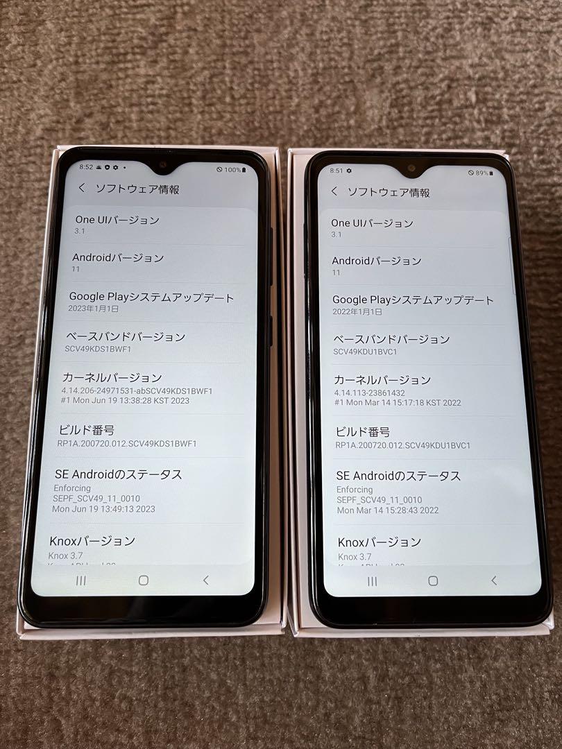 Samsung Galaxy A21 2台セット