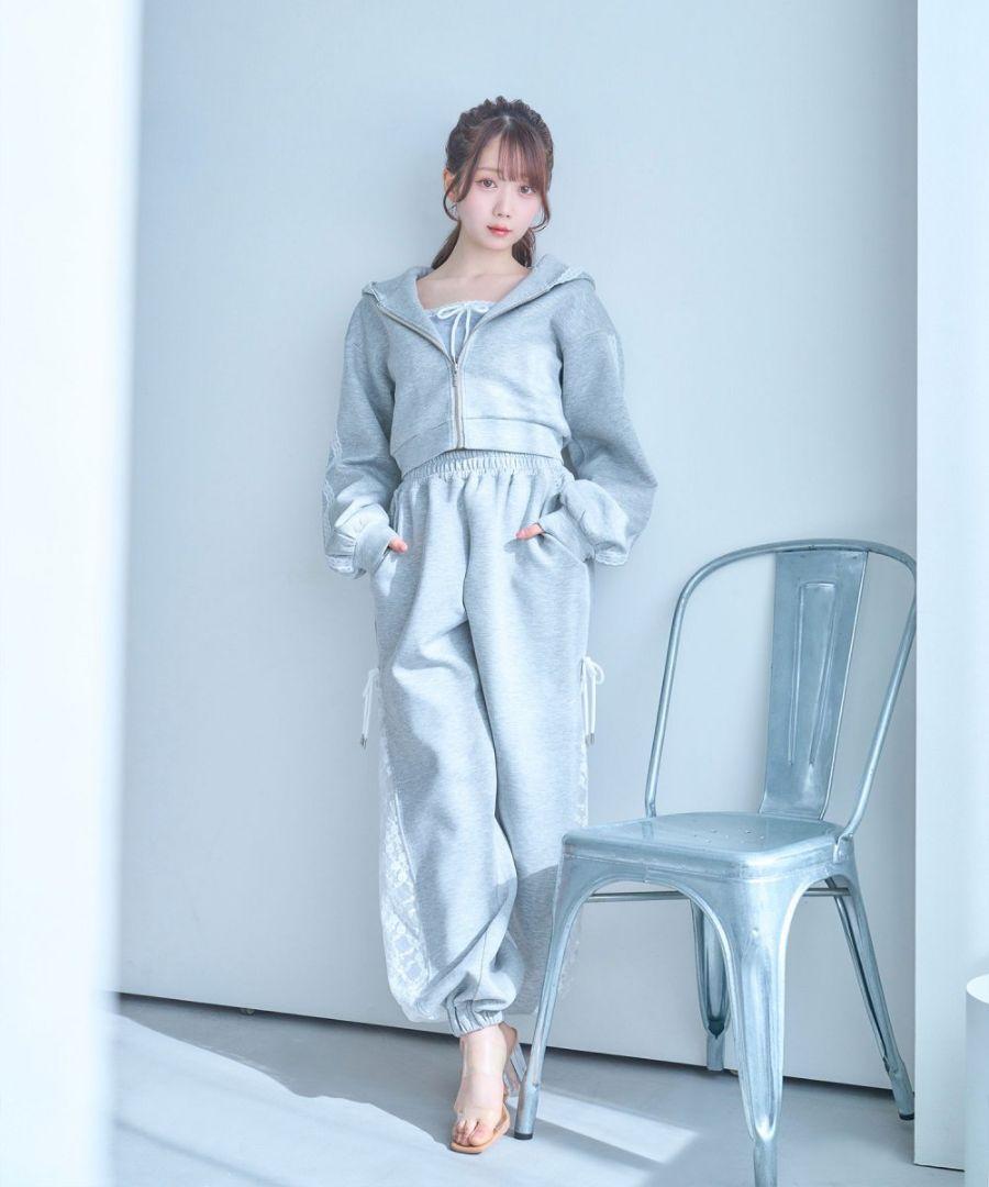 RoséMuse cami 響きわたり set compact hoodie ロゼミューズ