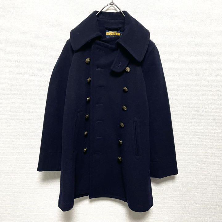 定番人気HOT RUGBY RALPH LAUREN ピーコート ナポレオン ネイビー 古着 qhtVs-m23898980530 新作在庫あ