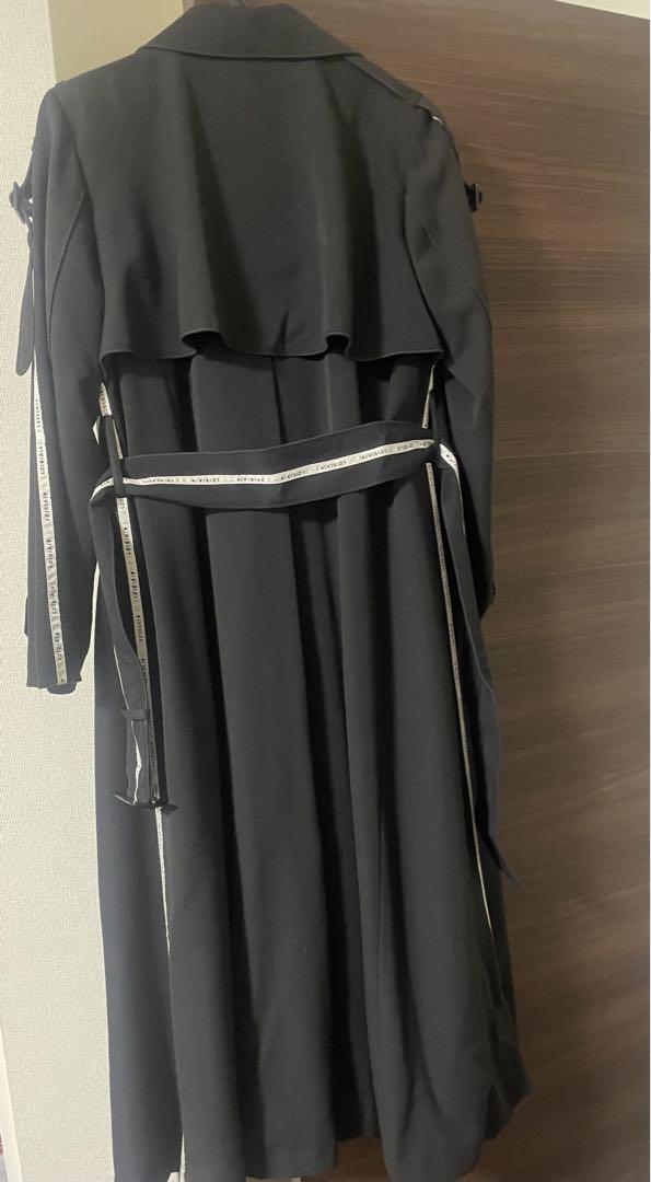 アメリ　PASS CODE LINE COAT　トレンチコート　マキシ丈