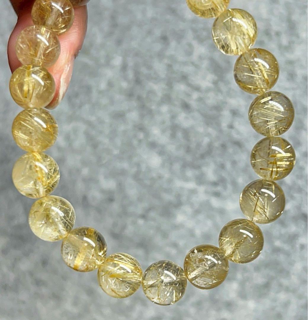 ✴️ ルチルクォーツ 金針ルチル ルチルブレスレット 天然石 最強のパワーストーン ✴️ ルチルクォーツ 金針ルチル ルチルブレスレット 天然石 最強のパワーストーン
