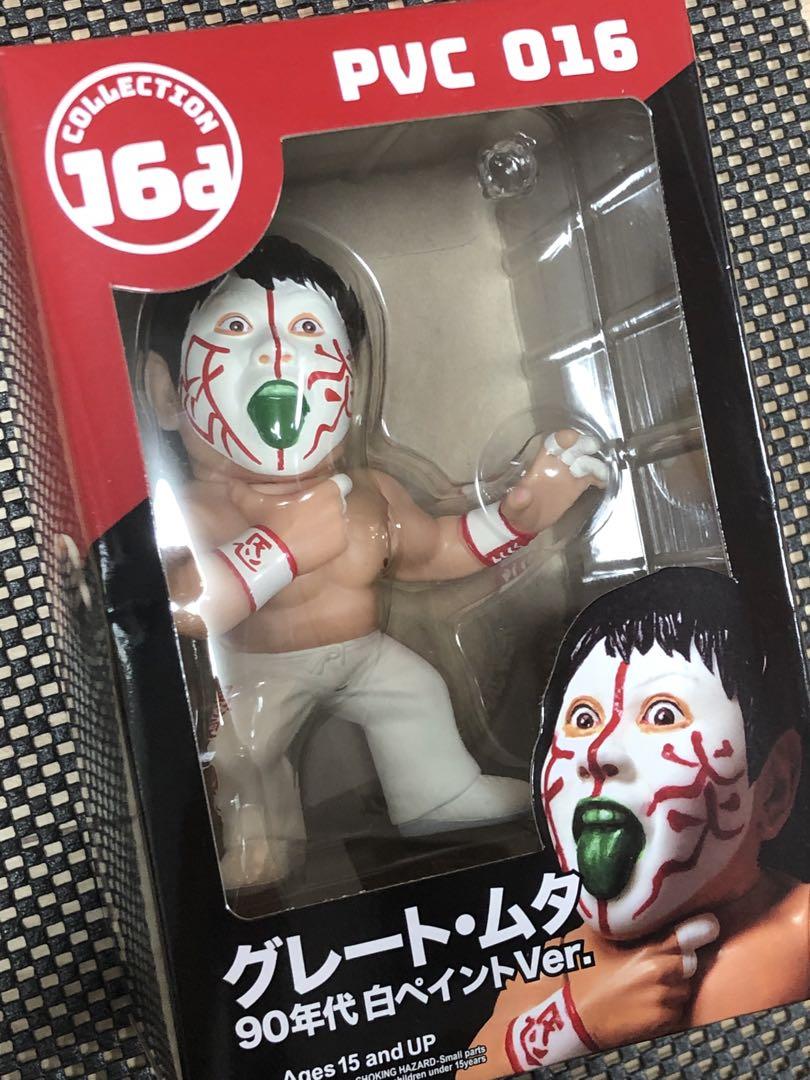 16dソフビシリーズ グレートムタ白ペイント完売 未開封 新日本