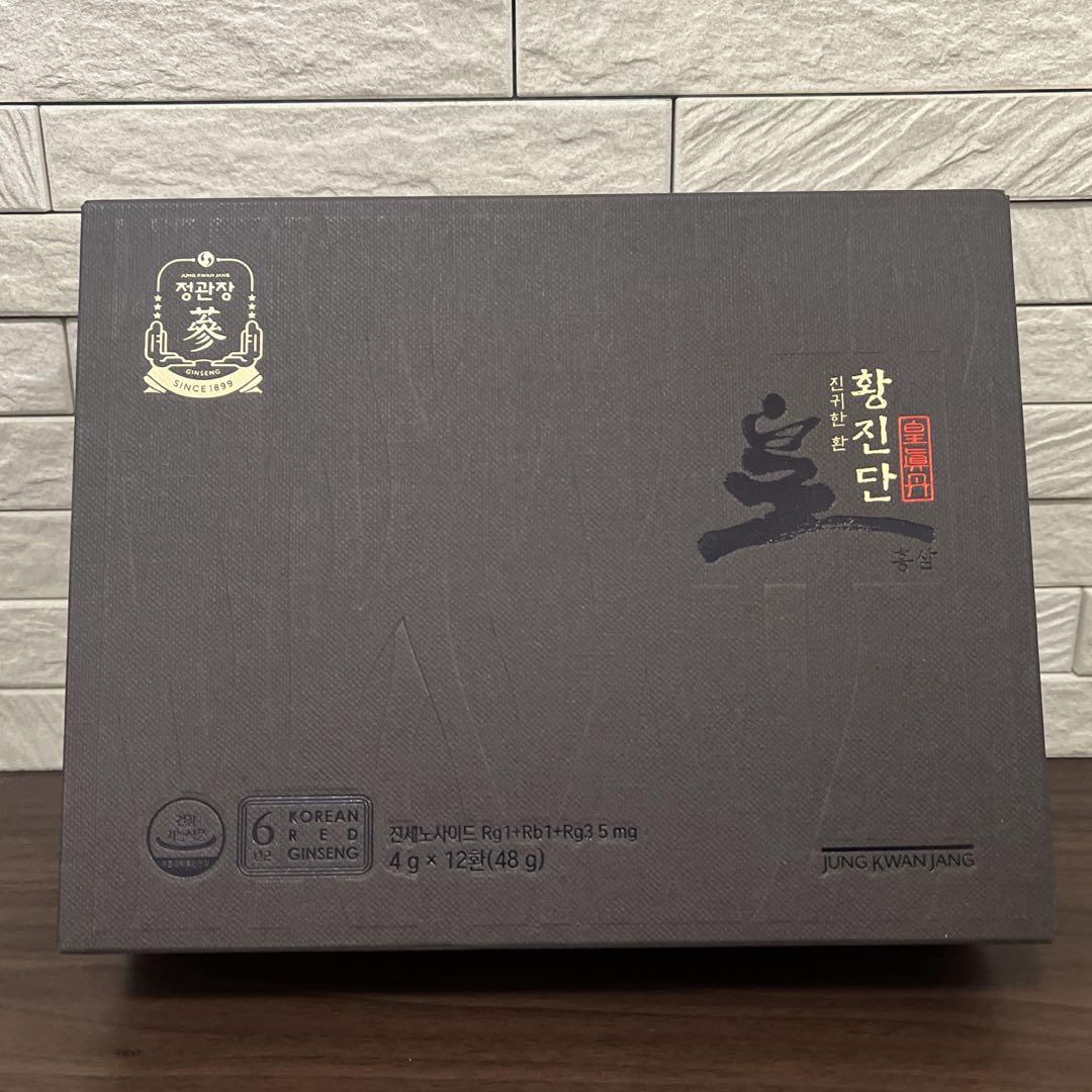 正官庄 高麗人参 皇眞丹 ファンジンダン 4g x 12高麗人参
