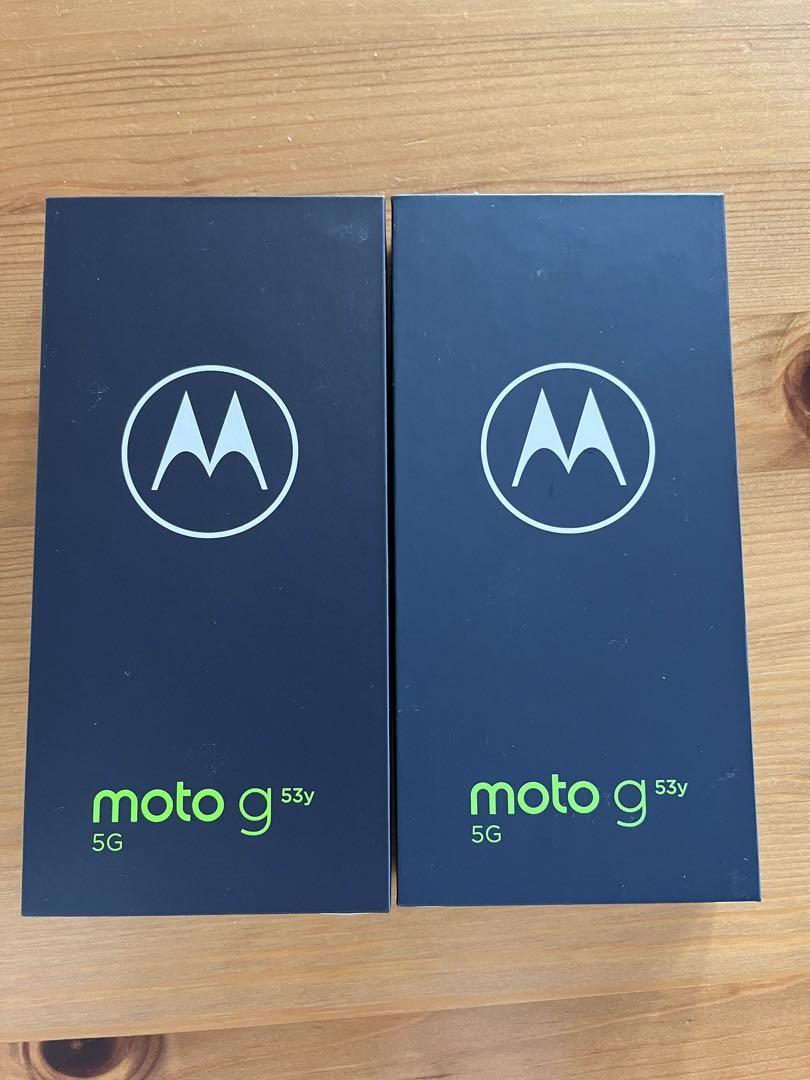moto g53y 5G インクブラック 128 GB Y!mobile