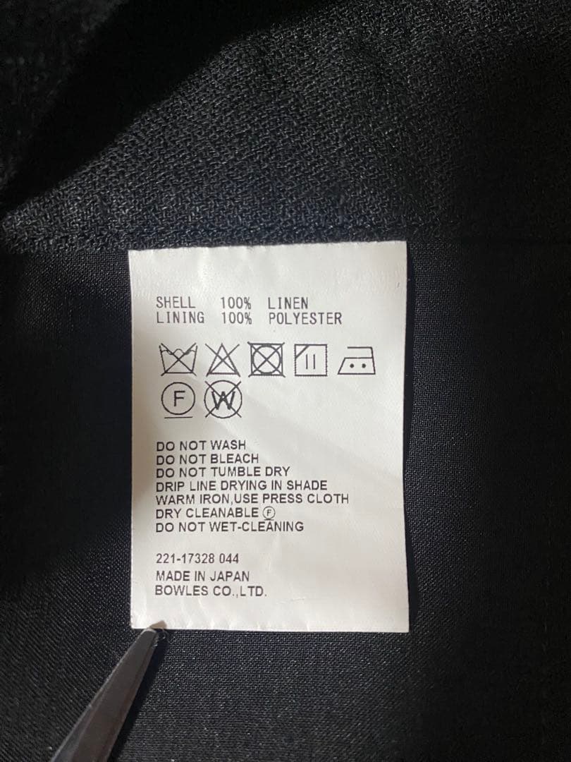 HYKE ハイク LINEN CROPPED TOP ベスト HYKE ハイク LINEN CROPPED TOP ベスト