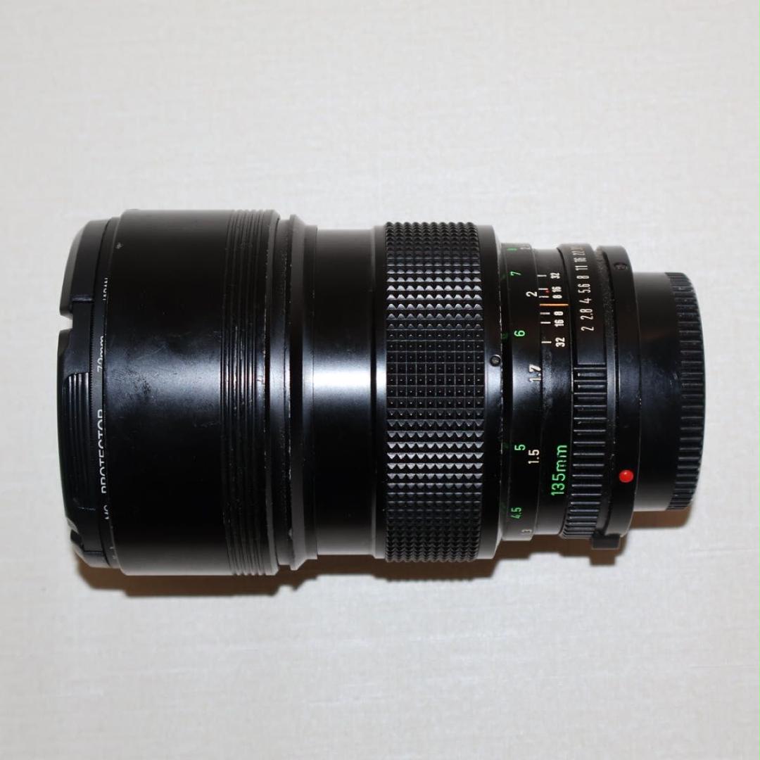CANON FD 135mm F2 レンズ　実用品