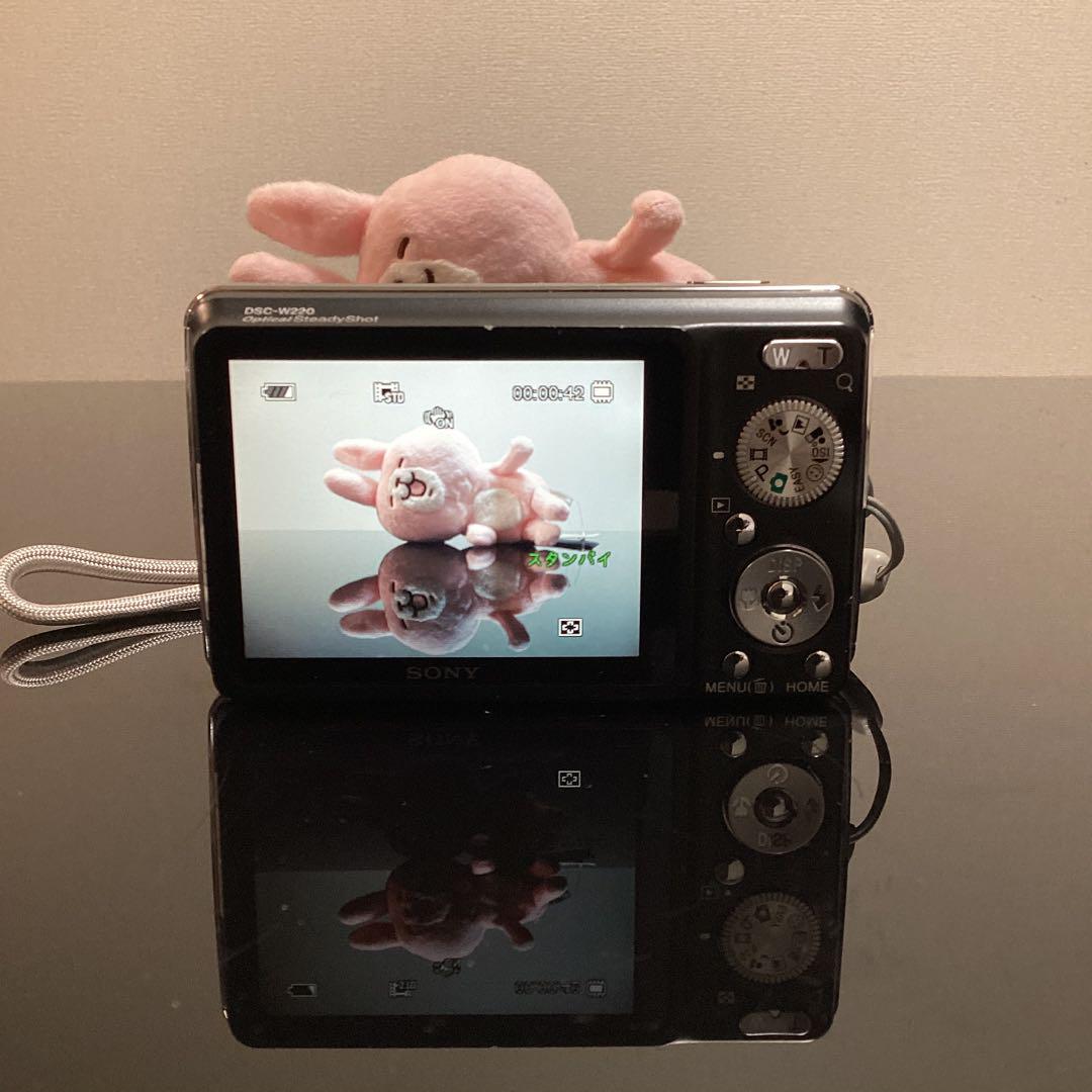 【動作確認済】SONY サイバーショット DSC-W220 デジタルカメラ